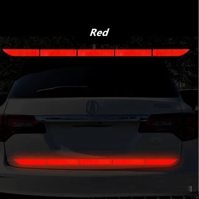 Auto Rear Warning Reflective Tape Car Accessories