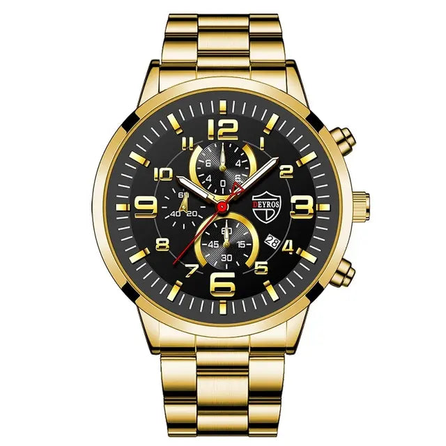 Men's Luxury Gold Sports Watch