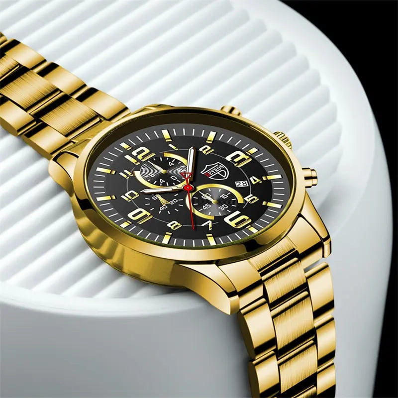 Men's Luxury Gold Sports Watch