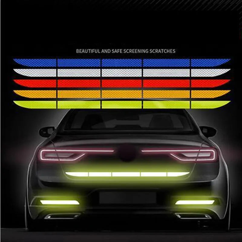 Auto Rear Warning Reflective Tape Car Accessories