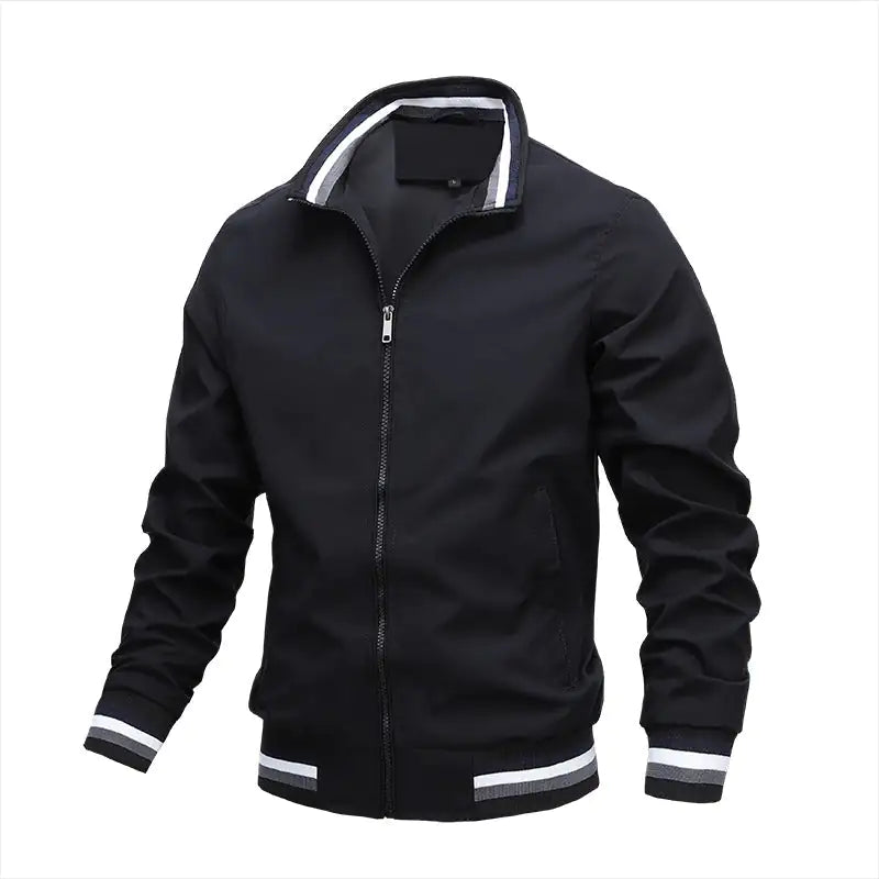 Men’s Casual Stand-up Collar Jacket