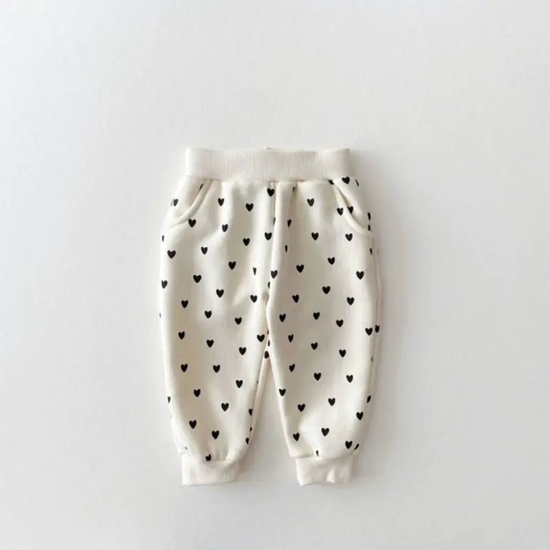 Schattig hart babykleding set