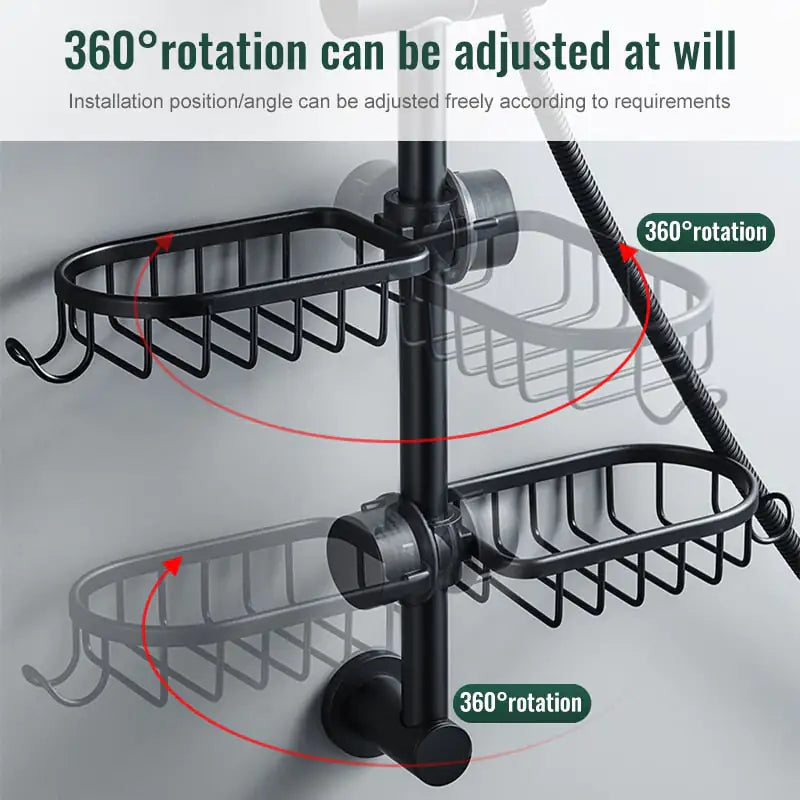 Badkamerplanken Organisator Rackopslag