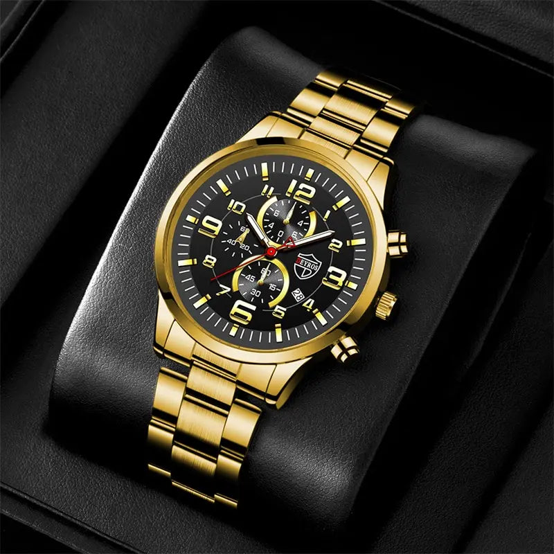 Men's Luxury Gold Sports Watch