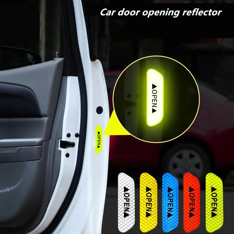 Auto-achterwaarschuwing reflecterende tape auto-accessoires